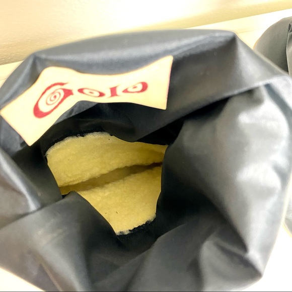 Golo Black Vibram Sole, Faux Shearling Lined Boots, Size 8. NEW without tags. - Picture 10 of 13